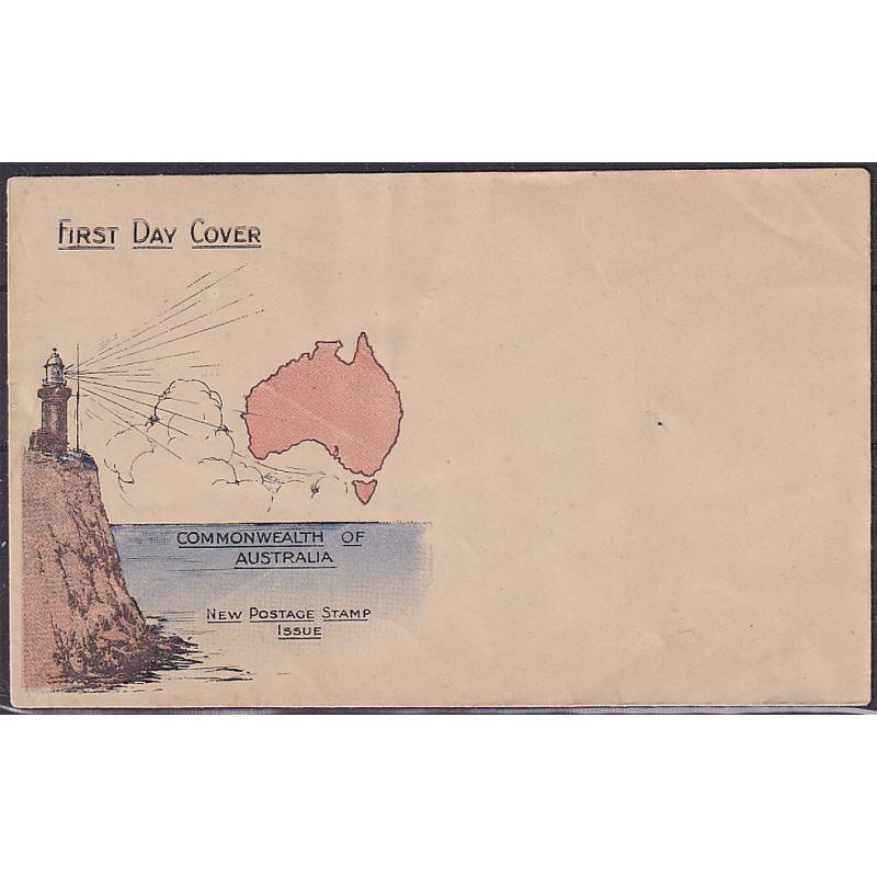 (BB10077) AUSTRALIA · 1950s: unused generic FDC published by the BYRON PHILTELIC SOCIETY (NSW) and used during the period · excellent clean condition · scarce cachet!