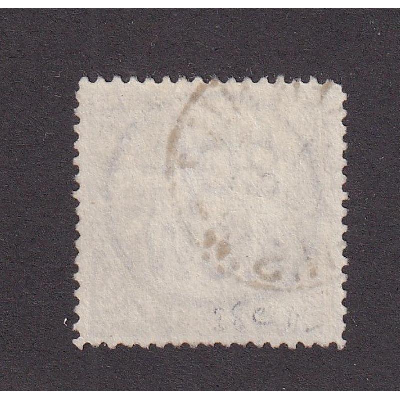 (LD1562) NEW SOUTH WALES · 1890: used 20/- ultramarine Carrington perf.12 SG 264ca in excellent condition · c.v. £150 (2 images)