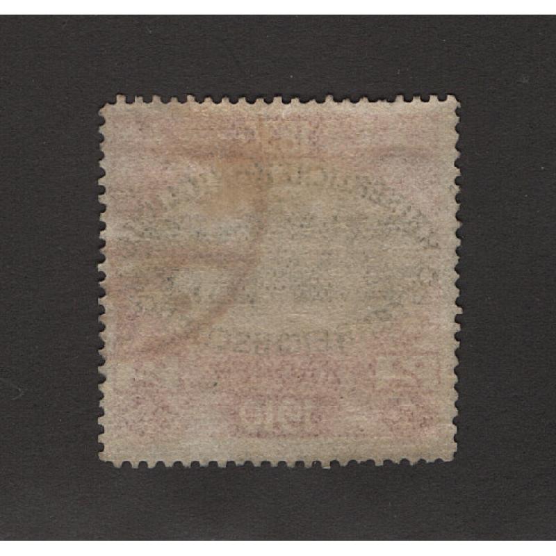 (LD1608) AUSTRIA · 1910: FU 2k lake & olive-green Franz Josef Jubilee commemorative Scott #143 · nice condition · c.v. US$225 (2 images)