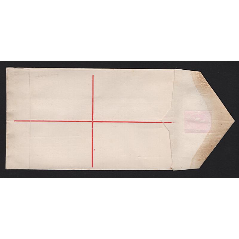 (MK15020) WESTERN AUSTRALIA · 1902: unused 3d red-brown QV registered letter envelope with text in red Pope RE 1 · 147x88mm · fine conditon · c.v. AU$100 (2 images)