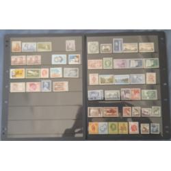 (PB1044L) AUSTRALIA · 5 Hagners housing an clean assembly of MNH/M/U pre-decimal oddments including some "better" items · see full description · 200+ stamps (4 sample images)