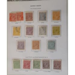 (PB1045A) AUSTRALIA · 1913/65: binder with 7 Seas pages housing a still promising remaindered collection of MNH/M/U oddments and sets from the period · noted some good "pickings" (see description) · condition a little mixed (8 sample images)