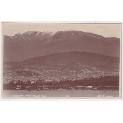 (PM1044) TASMANIA · 1920s: unused TAS GOVT TOURIST BUREAU real photo cared produced by D.I.C. w/view HOBART FROM ROSNY (No.180) · fine condition (2 images)