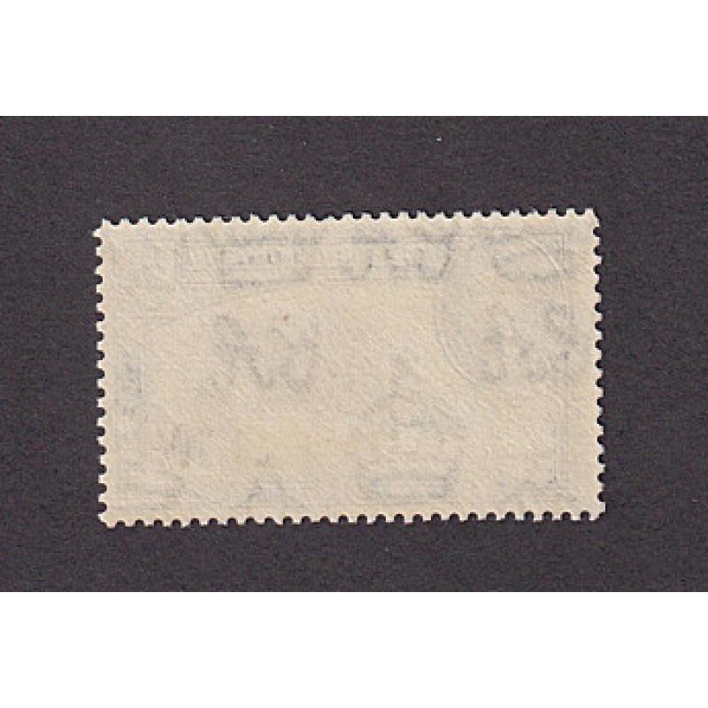 (PR1762) GIBRALTAR · 1943: fresh MLH 10/- black & blue KGVI pictorial definitive perf.13 SG 130a · excellent condition front/reverse · c.v. £45 (2 images)