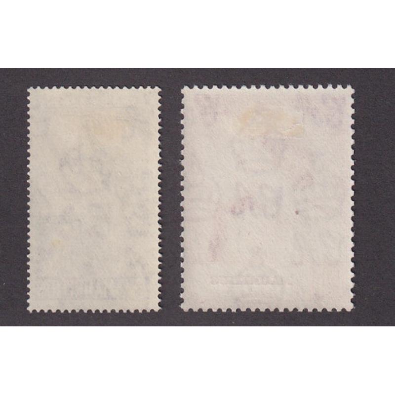 (PR1766) MAURITIUS · 1948: fresh mint KGVI S/Wedding duo SG 270/271 in excellent condition · c.v. £18 (2 images)