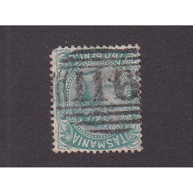 (PU1001) TASMANIA · a clear strike of BN116 used at MANGANA on a 2d QV S/face · postmark is rated RRR