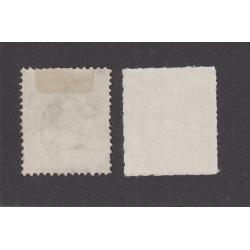 (RR1509) TASMANIA · 1906/1950: used £1 deep grey-green and £1 carmine-lake Numeral S/Duties Craig 7.85, 7.160 in excellent condition · total Elsmore online c.v. AU$65 (2 images)