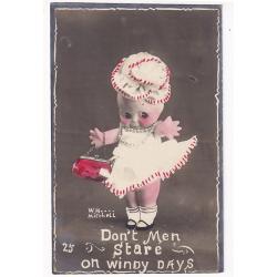 (SS1187) NEW SOUTH WALES · 1930/31: 4 used numbered humorous/greeting cards by W.M. Mitchell (Katoomba) printed photographically · all in excellent to fine condition (2 images)