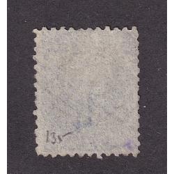 (ST1077) TASMANIA ·  1870: 4d blue QV S/face SG 130 lightly cancelled with BN64 used at Oatlands · nice condition · see both largest images · c.v. £475