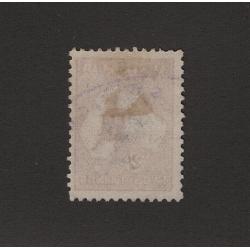 (ST1502) AUSTRALIA · 1919: 2/- brown Roo (3rd wmk) SG 115 with CANCELLED NAURU h/s · fine condition · c.v. £38 (2 images)